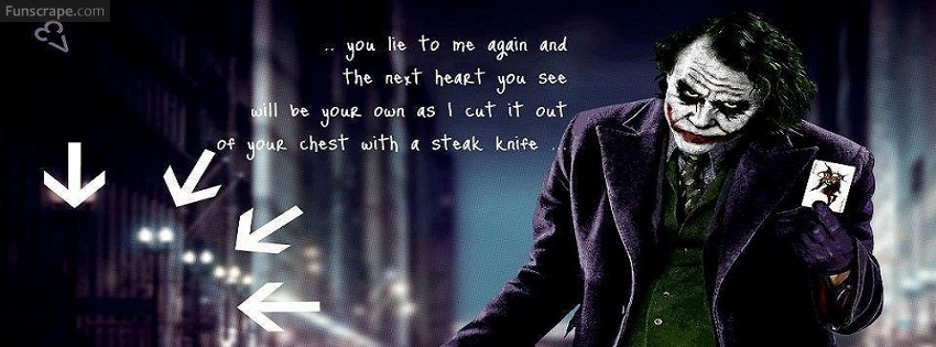 Jocker Quotes For Facebook. QuotesGram