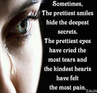 sad crying eyes with quotes