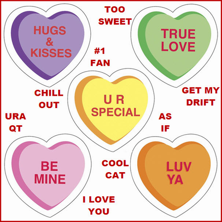 Candy Heart Quotes Inspiration. QuotesGram