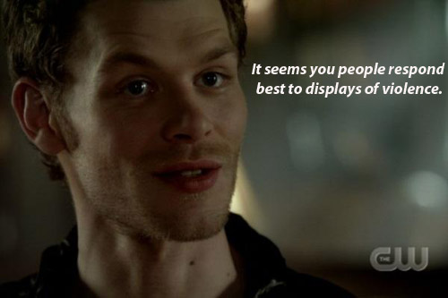 Featured image of post Klaus Mikaelson Vampire Diaries Quotes Wallpaper : Niklaus mikaelson/appearance | the vampire diaries wiki.
