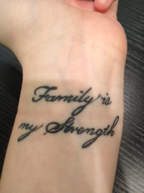 Tattoos  Family tattoos for men Family quotes tattoos Family tattoos