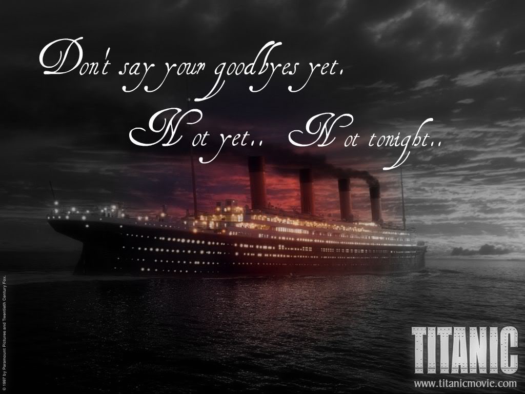 Titanic Never Let Go Quotes. QuotesGram