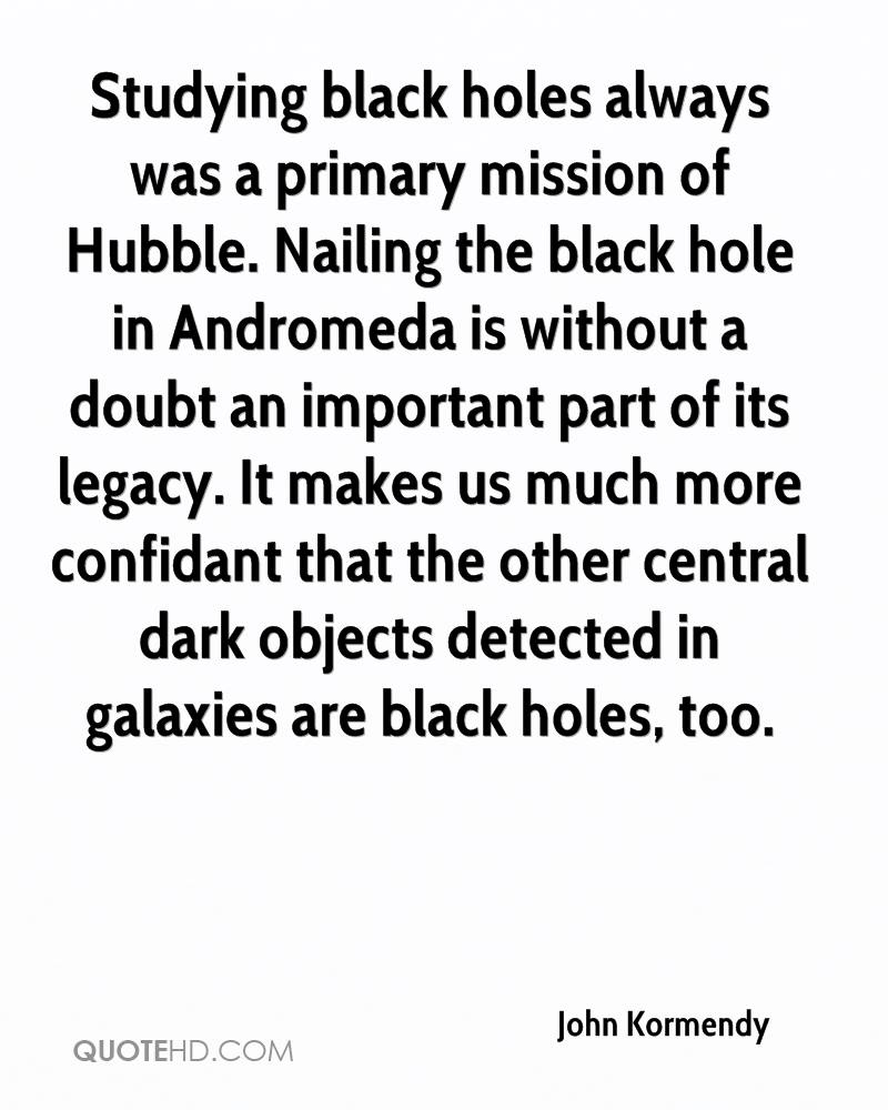 Quotes From Holes…