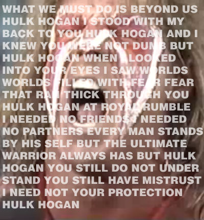 ultimate warrior quotes sayings quotesgram
