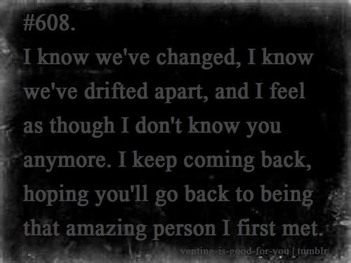 Friends Drifting Apart Quotes. QuotesGram