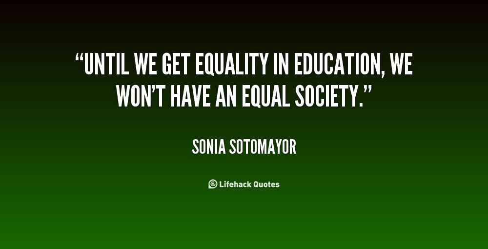 Educational Equity Quotes. QuotesGram