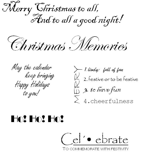 Christmas Goodnight Wishes