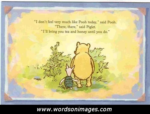 Pooh Bear Quotes Inspirational. QuotesGram