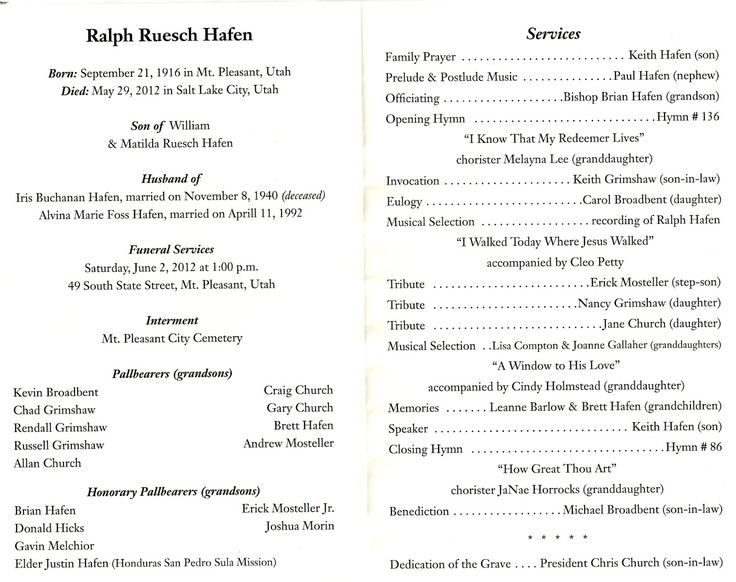 Quotes In Spanish Funeral Program QuotesGram