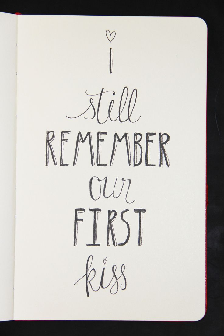 Our First Kiss Quotes. QuotesGram