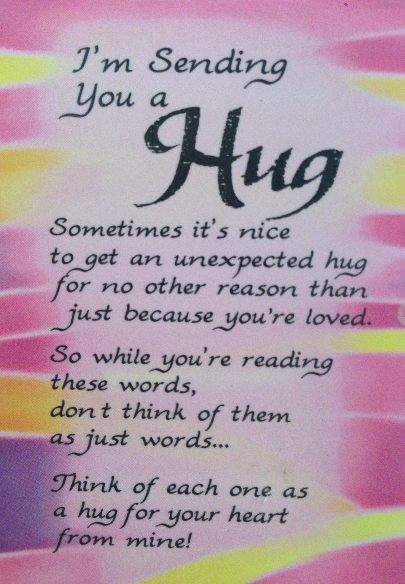 Sending Hugs Quotes. Quotesgram
