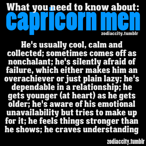 Quotes About Capricorn Men. QuotesGram