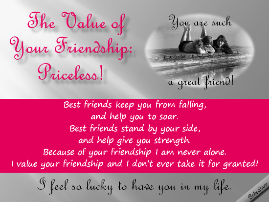 Value Our Friendship Quotes. QuotesGram