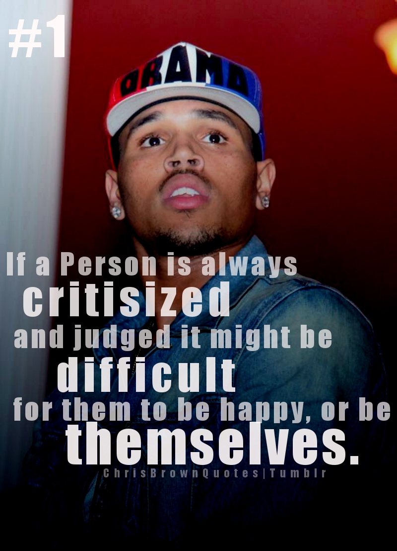 Inspirational Quotes By Chris Brown. QuotesGram