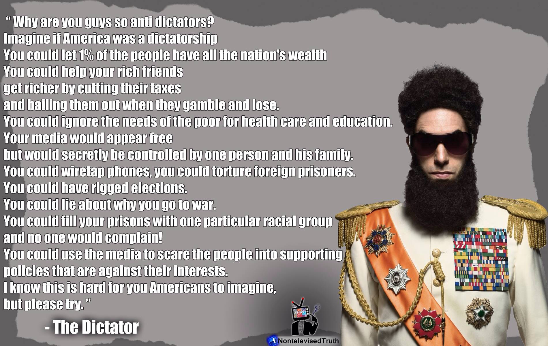 Why is the dictator rated r