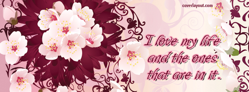 Love And Life Quotes Facebook Covers Quotesgram