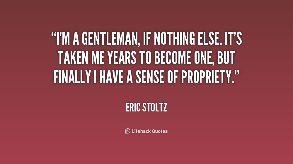 Gentleman Quotes. QuotesGram