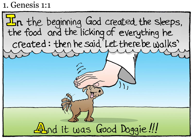 what god says about dogs