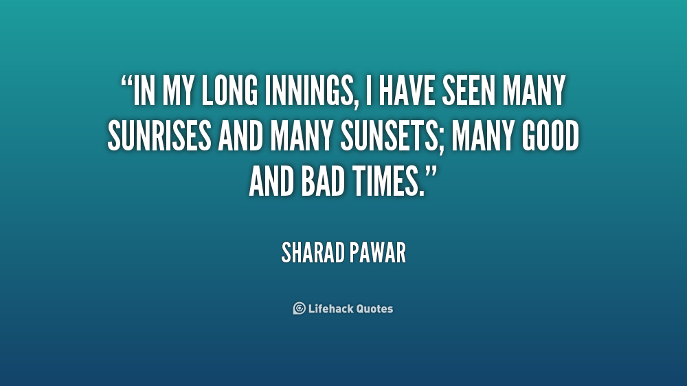 Quote of the day – Archived Innings