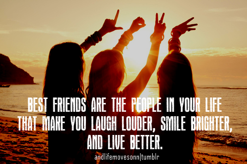 Friends Make Life Better Quotes. QuotesGram