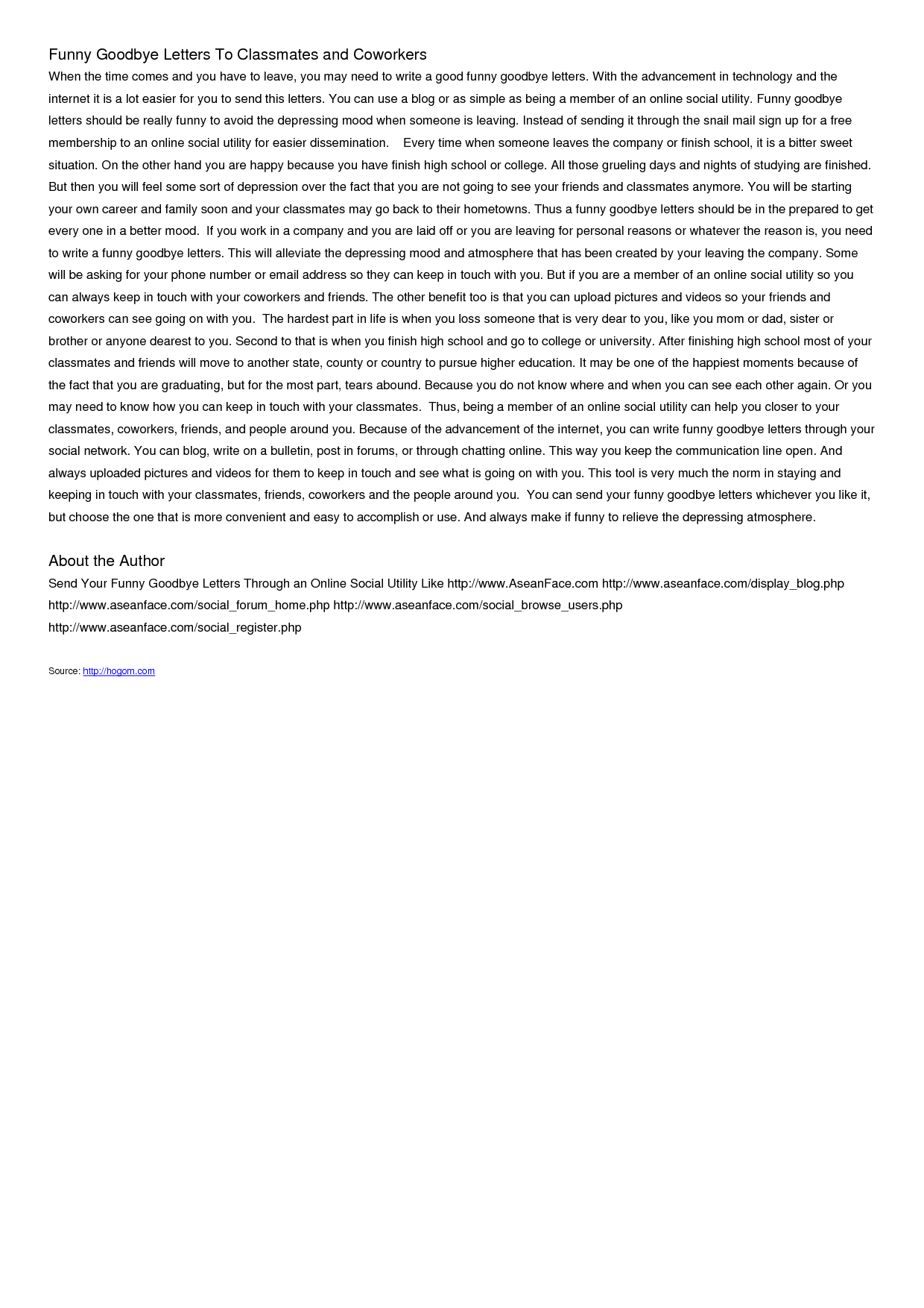 Letter For Work Funny Quotes Quotesgram