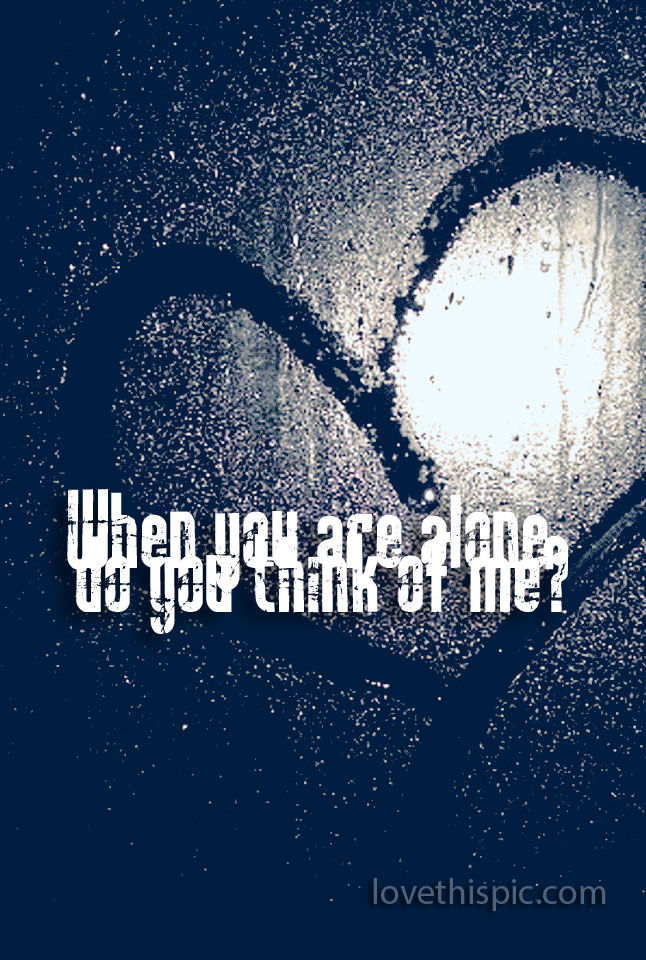 do you think of me meaning