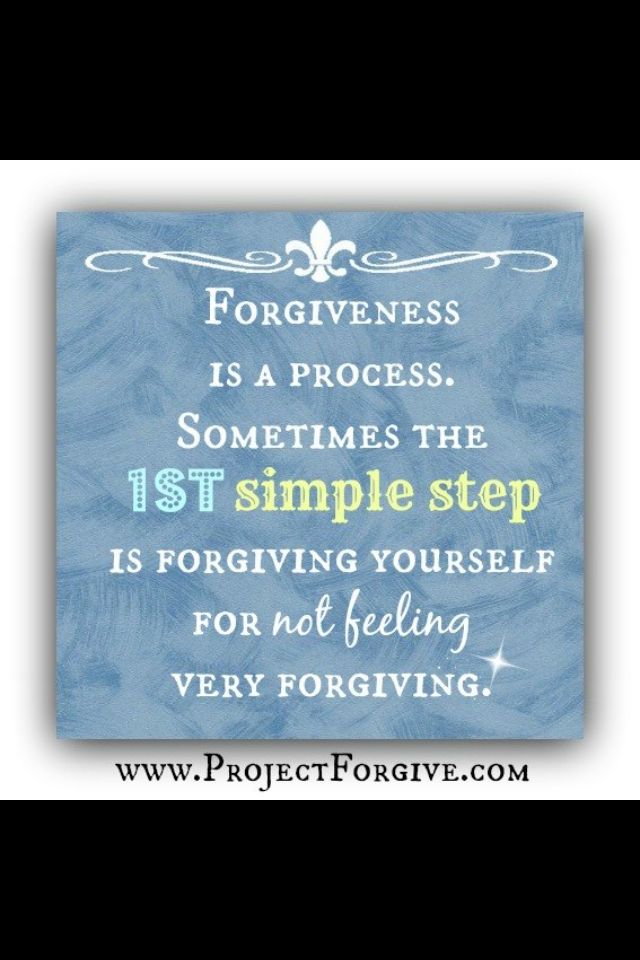 Inspirational Quotes About Forgiving Yourself. QuotesGram