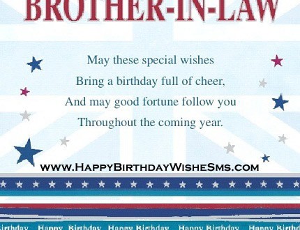 Happy Birthday Brother In Law Quotes Quotesgram