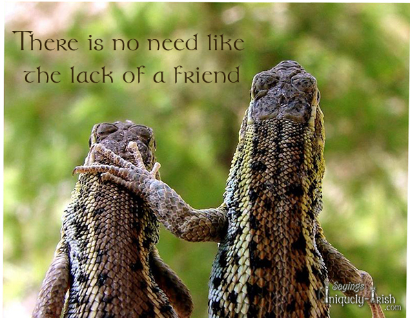 Irish Quotes About Friendship