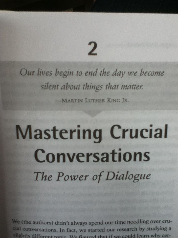 Quotes About Crucial Conversations. QuotesGram