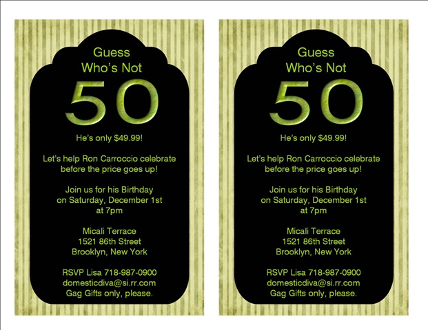 Quotes For 50th Party Invitation. QuotesGram