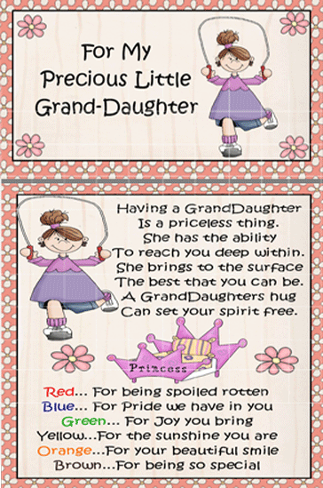 granddaughter sayings and quotes