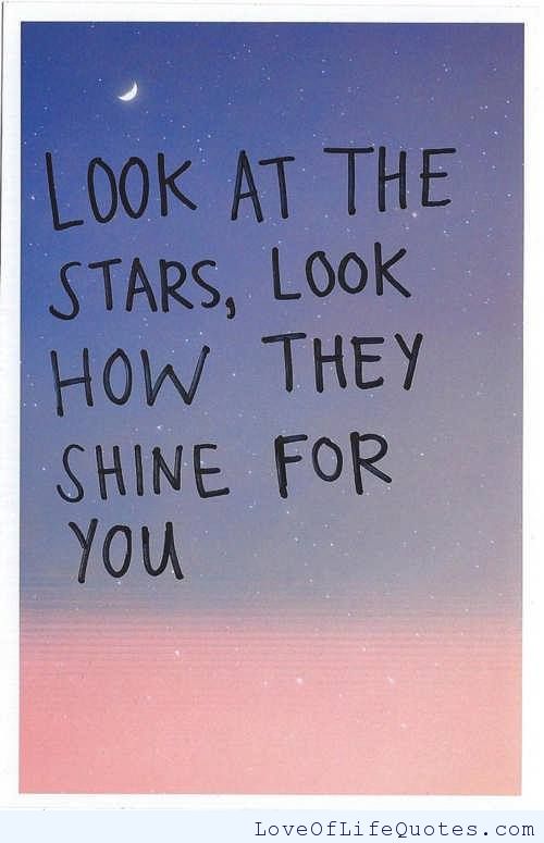 Looking At The Stars Quotes. QuotesGram