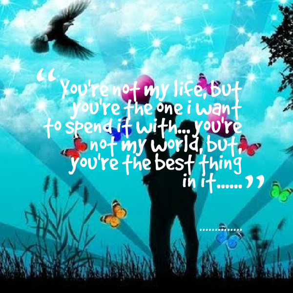 My Life With You Quotes. QuotesGram