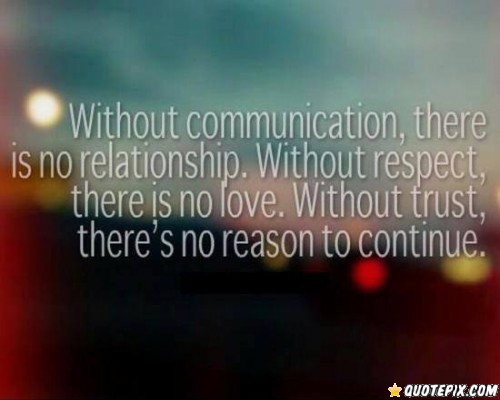 Without Communication Quotes. QuotesGram