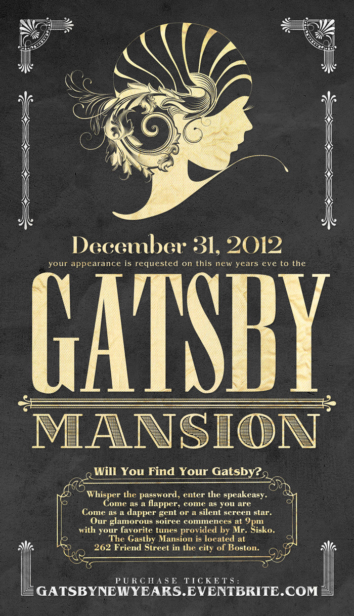photo Jay Gatsby Party Invitation invite gatsby quotes quotesgram