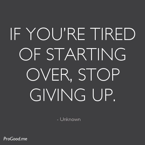 Inspirational Quotes About Starting Over. QuotesGram