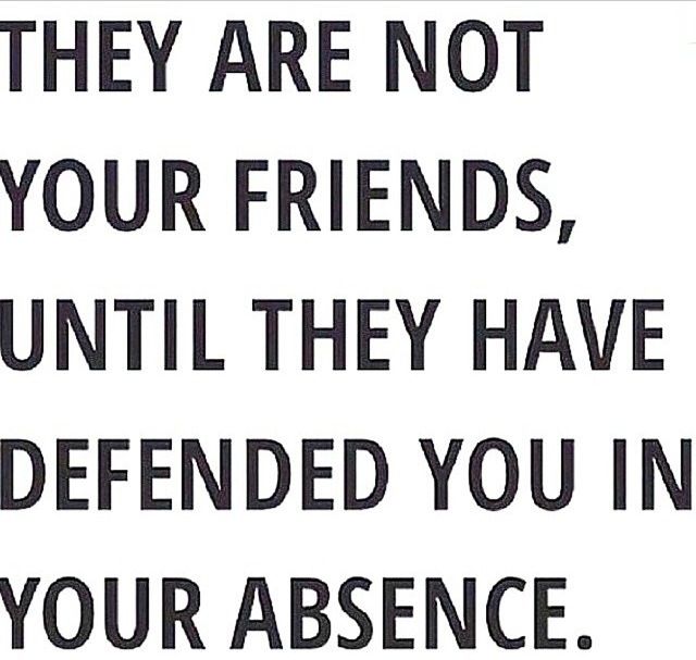 true friends don't talk behind your back quotes