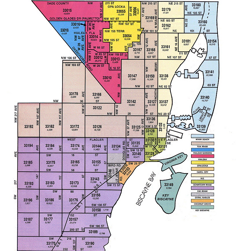 29 Broward Zip Codes Map - Online Map Around The World