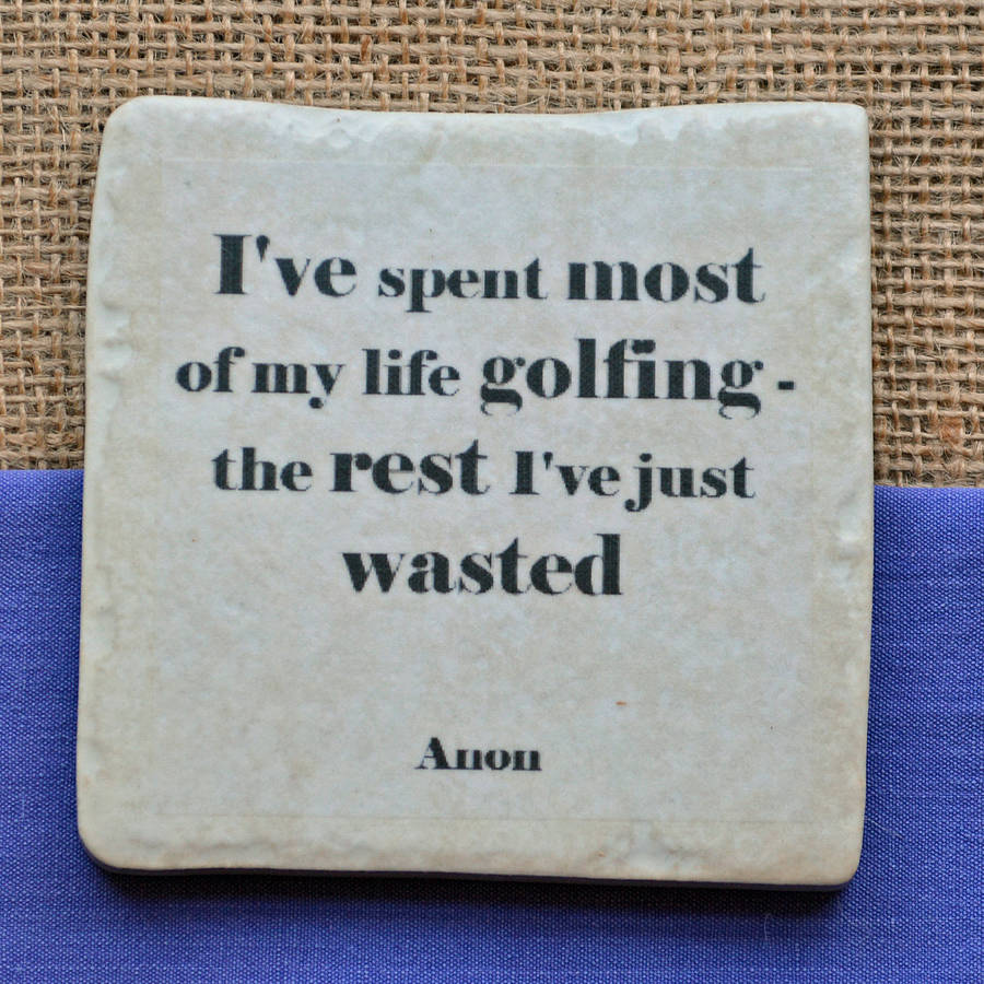 Quotes By Famous Golfers