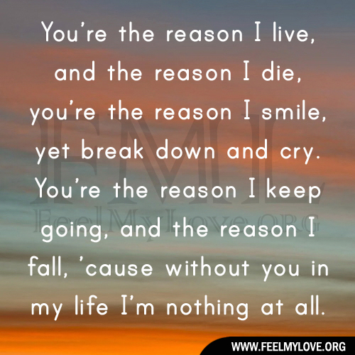 The Reason You Are Quotes Quotesgram