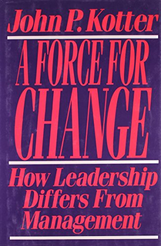 A Force For Change How Leadership Differs From Management
