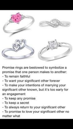 Ring quotes promise Promise Ring