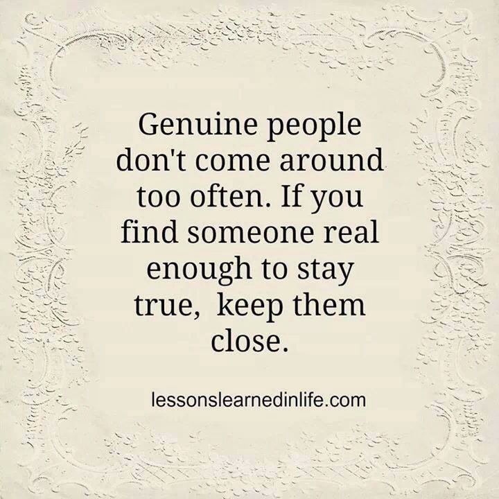 Quotes About Genuine People QuotesGram