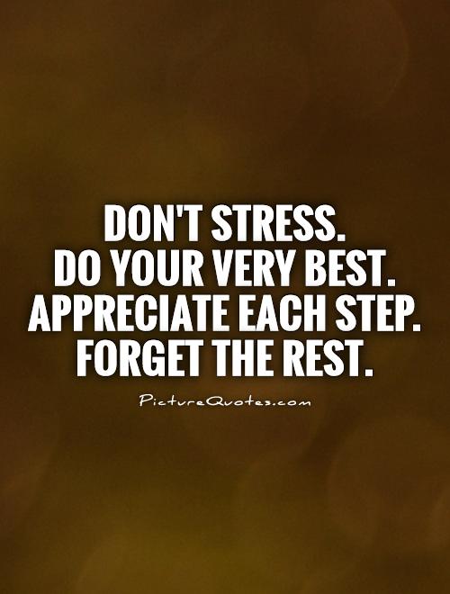 Stress Quotes. QuotesGram
