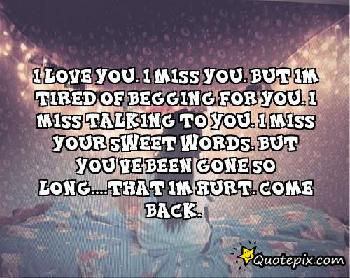 Beg For Love Quotes. QuotesGram