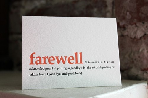 New 80 Phrases For Farewell Card