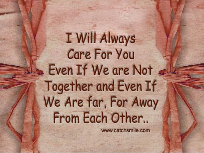 i will always take care of you quotes
