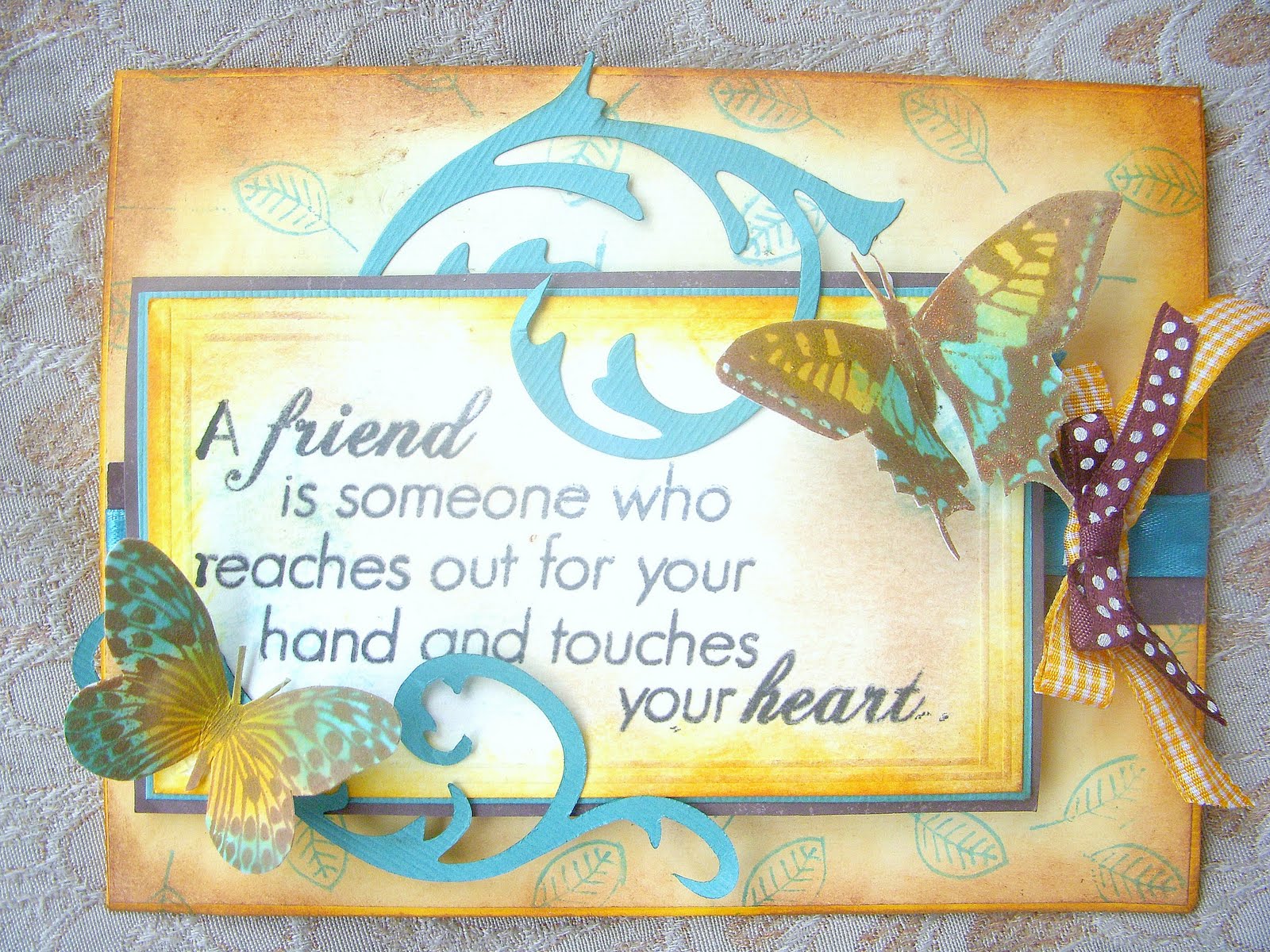 Friendship Card Quotes. QuotesGram