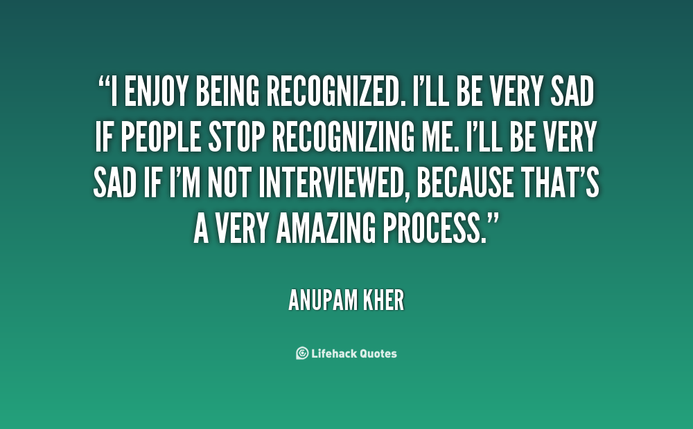 Quotes About Not Being Recognized. QuotesGram